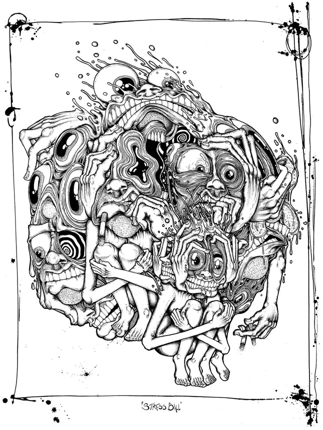 Aaron Brooks "Stress Ball" Print
