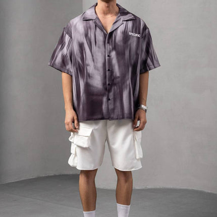 Abstract Fade Print Shirt