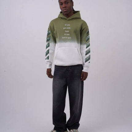 Abstract Geometric Graphic Oversized Hoodie