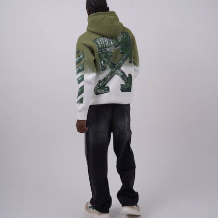 Abstract Geometric Graphic Oversized Hoodie