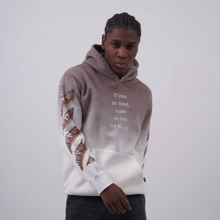 Abstract Geometric Graphic Oversized Hoodie