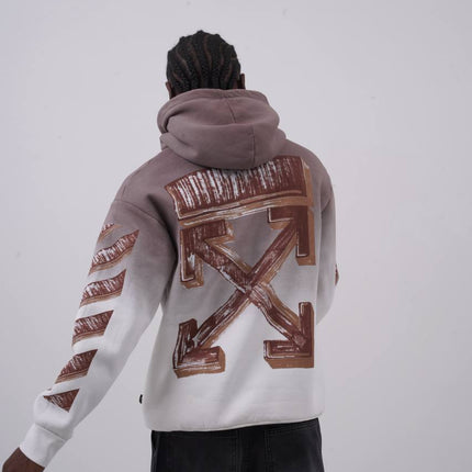 Abstract Geometric Graphic Oversized Hoodie