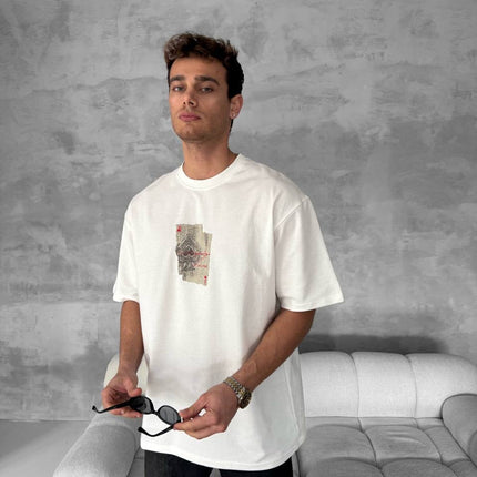 Ace of Spades Graphic T-Shirt – Playing Card Cotton Tee