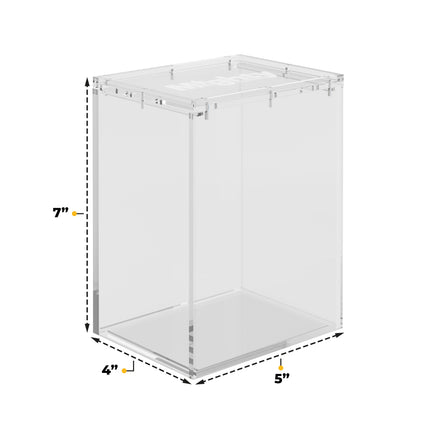 Standard Size Hard Protectors 2-Count Mighty Guards (Compatible with - 4" Funko POP! ) - Stackable with Magnetic Lid