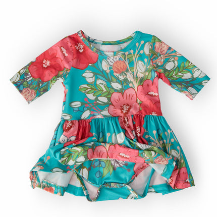 SALE After the Rain 3/4 Sleeve Twirl Bodysuit