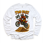 White Long Sleeve Tee / 2T Kids