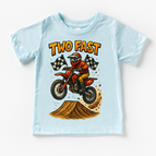 Ice Blue Short Sleeve Tee / 2T Kids
