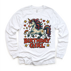 White Long Sleeve Tee / 2T Kids
