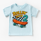 Ice Blue Short Sleeve Tee / 2T Kids