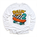 White Long Sleeve Tee / 2T Kids