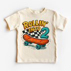 Natural Short Sleeve Tee / 12 Month