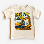 Natural Short Sleeve Tee / 12 Month
