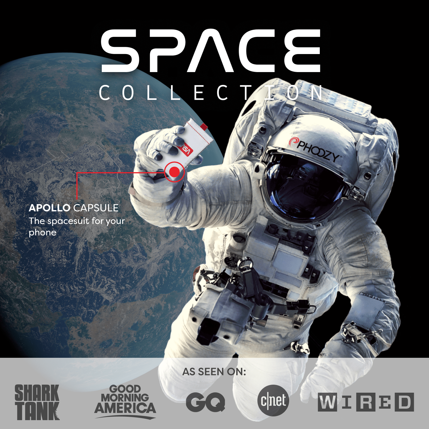 Apollo Series Thermal Phone Case - Extends Battery Life 3X