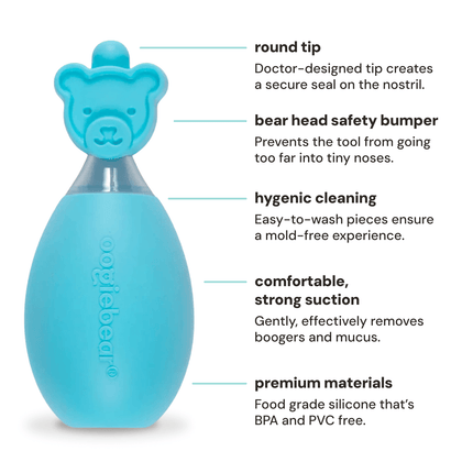 oogiebear bulb nose nasal aspirator