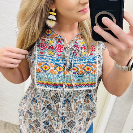 Teal Patricia Blouse