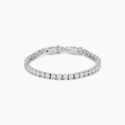 Clear Cubic Zirconia Tennis Bracelet