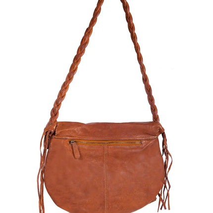 Scully Canyon Muse Leather Saddle Bag - Women's Handbag