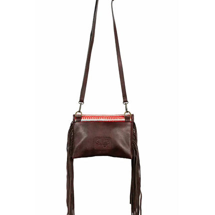 Scully Fringe Fiesta Leather Medium Crossbody - Women's Handbag