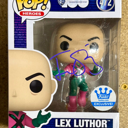 Jesse Eisenberg Signed DC Lex Luthor Funko Pop! #472 Exclusive With JSA COA
