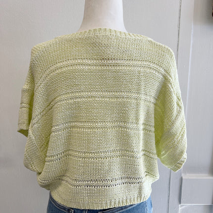 Lime V-Neck Sweater