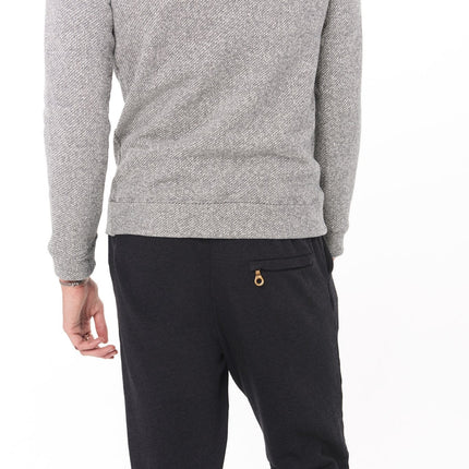 Men's Back Zip French Terry Sweatpant