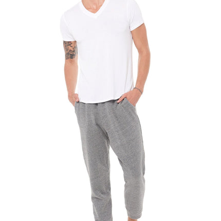 Men's Back Zip French Terry Sweatpant