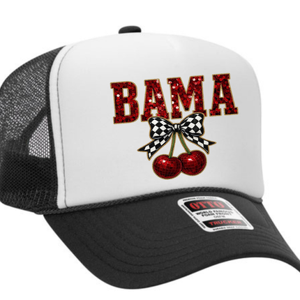 Bama Cherries Adult Otto Foam Trucker Hat