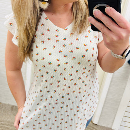 Ivory Ritzy Blouse