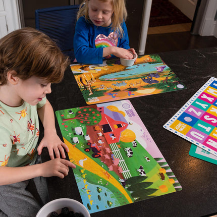 4-Pack Placemat Bundle: “Farm Sea to Shining Sea”