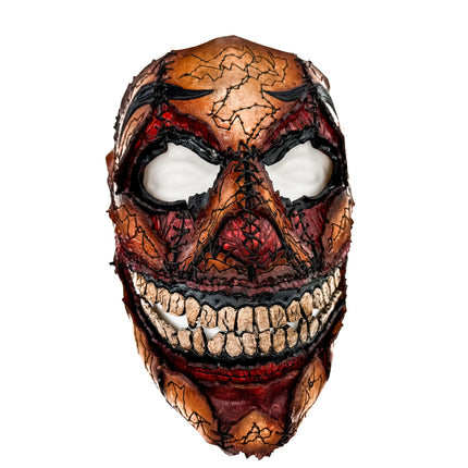 Genuine Leather Mask - GigaMyme Fleshy Edition - Handmade Mime Full Face Cover for Halloween, Performance or Cosplay Costume