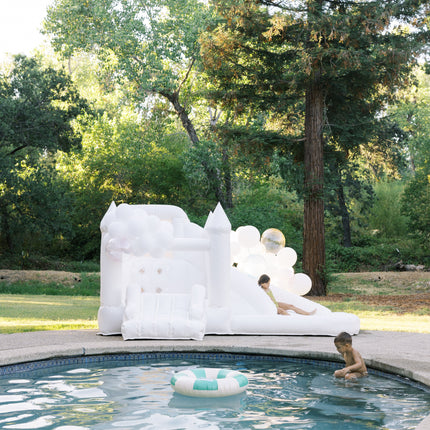 Mini Ella - White COMBO Bounce and Splash Water Slide