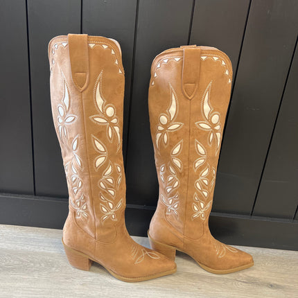 Tan Suede Boots
