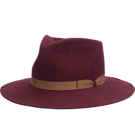 Biltmore Wright - Wide Brim Premium Fur Felt Fedora Hat