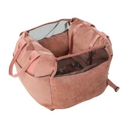 Puff Guard Dog Car Seat - Pink