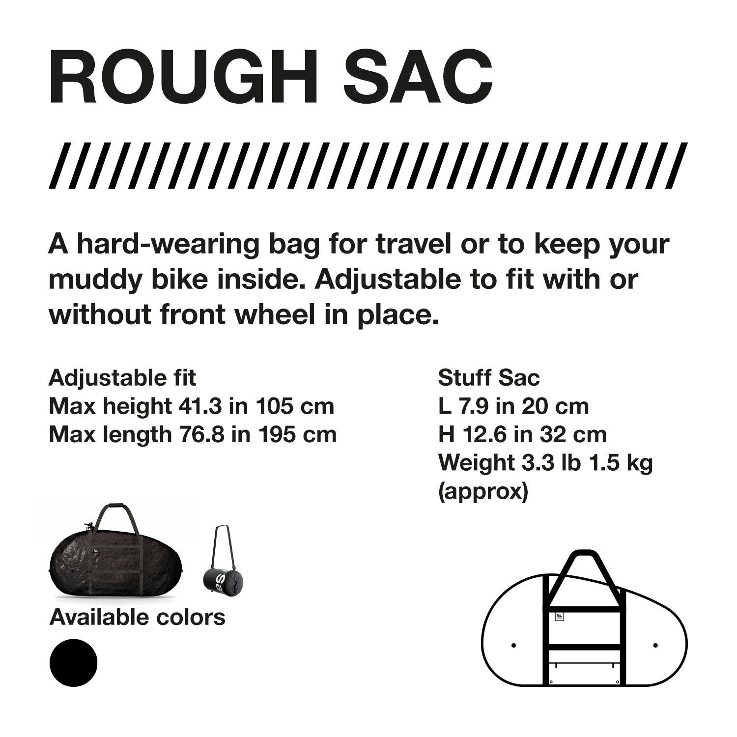 BikeParka - Bike Transport Bag - RoughSac