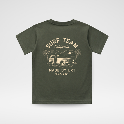 THE SURF TEAM TEE - BLACK