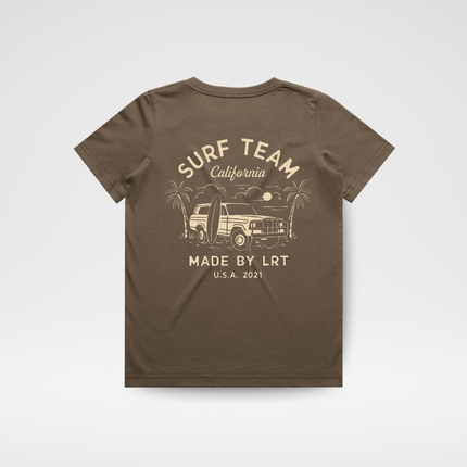 THE SURF TEAM TEE - BLACK