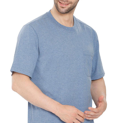 Men's Regular-Fit Short-Sleeve Crew Neck T-Shirt With Chest Pocket