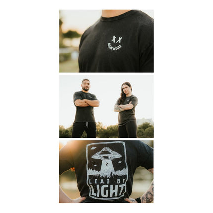 Lead By Light Tee (BOWN MEDIA x BLACKOUT)