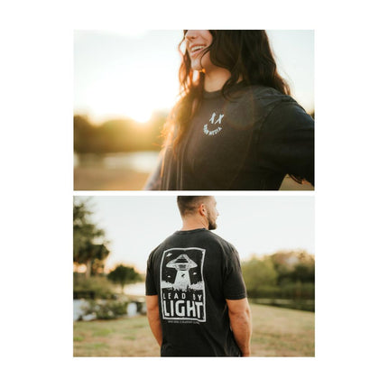 Lead By Light Tee (BOWN MEDIA x BLACKOUT)