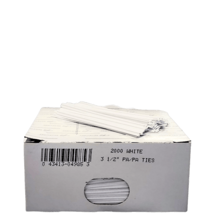 Bag Ties, Paper, 3.5", 2000 Count
