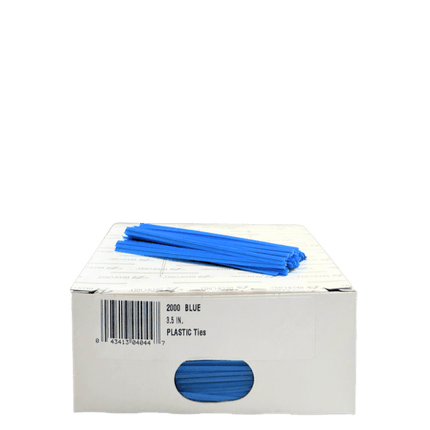 Bag Ties, Plastic, 3.5", 2000 Count