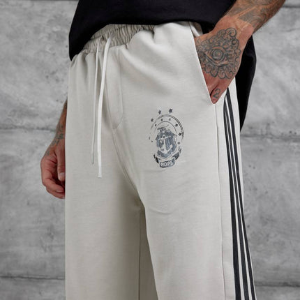 Baggy Side-Stripe Track Pants