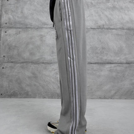 Baggy Side-Stripe Track Pants