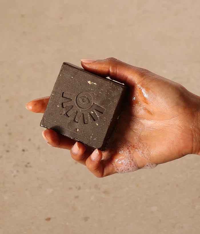 Traditional African Black Soap Bar<br>Balance