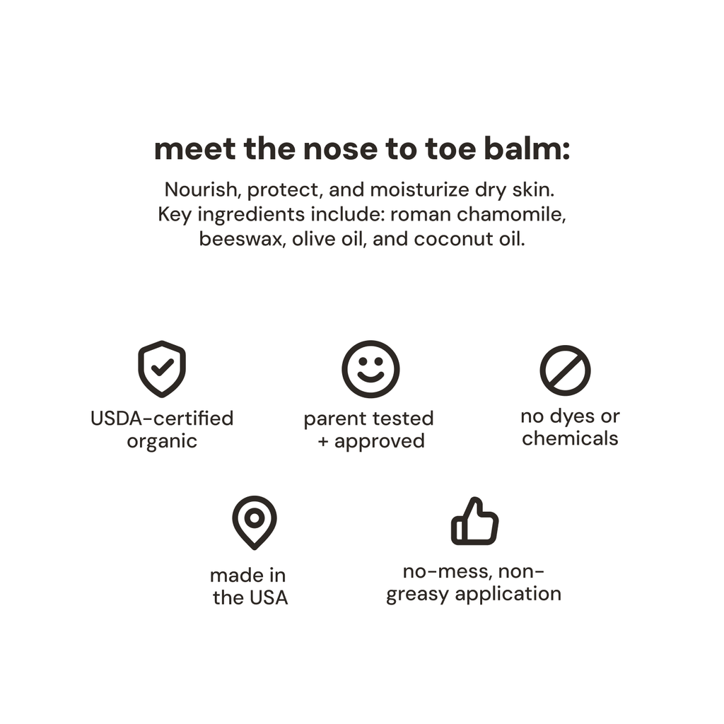 oogiebear nose to toe™ balm