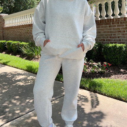 Basics Cloud Grey Unisex Hoodie