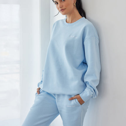 Basics Dream Blue Unisex Crewneck