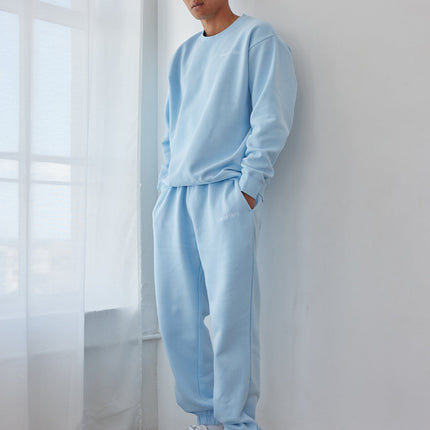 Basics Dream Blue Unisex Crewneck
