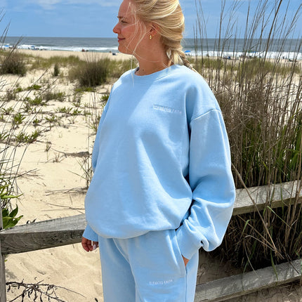 Basics Dream Blue Unisex Crewneck